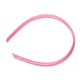 Diadema de satén rosa para accesorios de cabello DIY con textura sedosa y fina - Ancho 10mm / Rosa