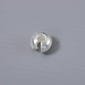 S925 sterling silver crescent open bead clasp for DIY jewelry bracelet making - 2.5mm