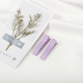 Coppia di fermagli per capelli in nastro grosgrain viola per accessori fai da te per capelli - 5cm (20 pezzi/confezione) / Viola chiaro