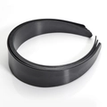 Lot de serre-têtes larges en plastique ABS noir pour accessoires de cheveux et DIY - 4cmx39.5cm / Noir