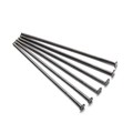 Flat head pins in antique bronze finish for DIY jewelry making and beading accessories - Gunmetal