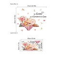 Adesivo murale da cucina acquerello con testo spagnolo La Cocina es el Corazón de la Casa - Stile Utensili da Cucina (PC737)