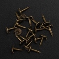 Antique bronze butterfly clutch lapel pin backs for DIY jewelry and badges - Tack Only (Without Clutch) / 50 Pieces / Bronze