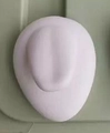 Pink soft silicone anatomical model for medical teaching and display purposes - Navel Model / Brown