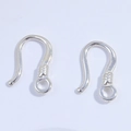 S925 sterling silver lobster claw hooks for DIY bracelet and necklace jewelry making - Silver S-Hook