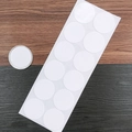 Adesivi a specchio rotondi bianchi per custodie fai-da-te e accessori per cellulari - Adesivo di Colla Rotondo / Bianco