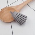 DIY accessory 3cm gray suede tassel pendant for keychain and jewelry making - Gray