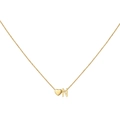 Gold-plated DIY 3D heart necklace with personalized letter N pendant for women - Letter N / Gold