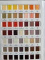 Polyester grosgrain ribbon color chart with numbered shades for DIY gift wrapping - Color Chart-3