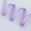 Lavender purple grosgrain ribbon with textured horizontal ribs and scalloped edges - Purple (1cmx50 Yards)