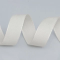 Nastro in seta di latte opaca bianca tessuta con trama a spirale per decorazioni - 028# Champagne / 1.6cm*100 Yard