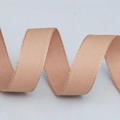 Nastro opaco in seta di latte rosa cipria per decorazioni e confezioni regalo - 835# Caffè / 1.6cm*100 Yard
