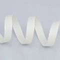 Nastro in seta di latte bianco opaco con trama a croce per fiocchi fai-da-te - 028# Champagne / 1cm*100 Yards