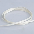 Cream white 0.3cm polyester grosgrain ribbon with fine texture for DIY crafts - 028# Champagne [0.3cm*50 Yards]