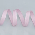 Nastro in seta di latte rosa chiaro opaco per fai-da-te e fiocchi regalo con trama - Rosa / 1cm*100 Yards
