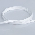 Detailed 0.6cm white ribbed grosgrain ribbon roll for DIY crafts and gift wrapping - 000# Off-White [0.3cm*50 Yards]