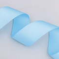 Light blue 4cm grosgrain ribbon with ribbed texture for DIY hair bows and gift wrapping - Blue (308# 20 Yards)