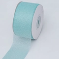 Tiffany blue sheer organza mesh ribbon roll for DIY gift wrapping and hair accessories - 4cm*10 Yards / Teal Blue