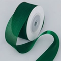 2,5 cm donkergroen mat organza lint op rol voor bruidsboeketten en geschenkverpakking - Groen