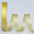 Nastro glitterato dorato scintillante con trama metallica per confezioni regalo DIY - Nastro d'Oro Medio / Oro