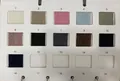 Color chart of twill velvet ribbons for DIY hair accessories and fabric crafts - Other Colors Optional