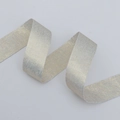 Polyester satin ribbon with champagne gold metallic finish for gift packaging and DIY - 2.5cm x 10 Yards / Beige