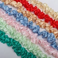 Nastro di raso plissettato colorato per decorazione di abiti e composizioni floreali fai da te - Altri Colori Personalizzabili