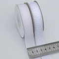 Self-adhesive white hook and loop tape rolls for cable management, 20mm width - White (2cm)