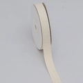 Roll of cream white cotton pearl weave ribbon for DIY crafts and clothing accessories - Herringbone Texture 2cm*9m / Off-white