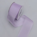 Durchscheinendes lilafarbenes Organzaband mit Perlmuttglanz für Blumen und Haarschleifen - 3.8cm*20 Yards / Lila