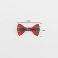 Mini lazo de cuadros rojos y verdes para manualidades, de 2,8cm x 1,5cm para accesorios - Estilo 2 (2.8cm*1.5cm)