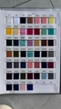 Nuancier détaillé de 50 rubans de velours avec codes pour nœuds de cadeaux décor - Carte de Couleurs 2
