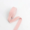 Soft pink frayed edge cotton linen ribbon roll for bouquets and gift wrapping - Rose Pink (2cm*9m) 9#
