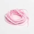 Macaron pink 2.6mm faux suede cord for DIY flower boxes and handmade crafts decoration - 6 Meters / Pink