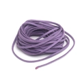 2.6mm flat purple faux suede leather cord for DIY jewelry making and gift wrapping - 6 Meters / Purple