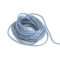 Roll of light blue faux suede cord with matte texture for DIY jewelry and flower boxes - 6 Meters / Blue
