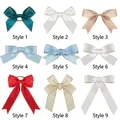 Nine styles of polyester satin ribbons with gold edges for DIY gift bows and packaging - Bow Accessory
