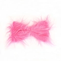 Fiocco rosa in peluche mostro di Natale con consistenza soffice per accessori fai da te - 15cm*24cm / Rosa brillante