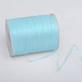 Flat baby blue chiffon ribbon spool for DIY crafts and handmade gift wrapping projects - 0.3cm*50 Yards / Blue