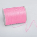 Pink chiffon organza ribbon roll for DIY craft gift wrapping and sewing accessories - 0.3cm*50 Yards / Pink