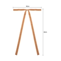 Nœud de Noël en velours orange doré, taille 40cm x 60cm pour décoration de sapin - 40cm x 60cm / Jaune