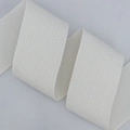 Weißes Twill Samtband für DIY Bastelarbeiten und Haarschmuck Dekoration - Breiter Stil / Cremeweiß (1#)