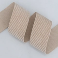 Beige ribbed velvet ribbon with twill texture for DIY hair accessories and crafts - Medium Version / Coffee (2#)