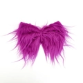 Accessorio capelli ali di mostro in peluche fucsia per ghirlande natalizie fai-da-te - 15cm*24cm / Viola Scuro