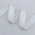 Ruban en coton blanc à chevrons pour accessoires de couture et bricolage - Blanc Gros (2.5cm*9m) Chevrons