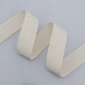 Ruban en coton à chevrons blanc cassé naturel pour couture et loisirs créatifs - Beige Gros (2.5cm*9m) Chevrons