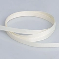 Rouleau de ruban gros-grain blanc crème de 0,6 cm pour emballages cadeaux et déco DIY - Rouleau Étroit / Champagne (Standard)