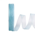 Light blue 1.5cm organza ribbon roll for gift wrapping and DIY flower packaging - 1.5cm*50 Yards / Blue