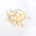 Curly korker bow made of cream grosgrain ribbon for gift boxes and hair accessories - 10cm*10cm / Yellow