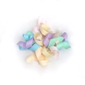 Macaron colorful grosgrain ribbons for DIY handmade gift wrapping and hair bow accessories - 10cm*10cm / Colorful